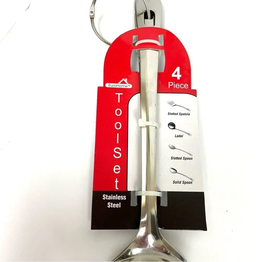 4 Piece Stainless Steel Kitchen Tool Set